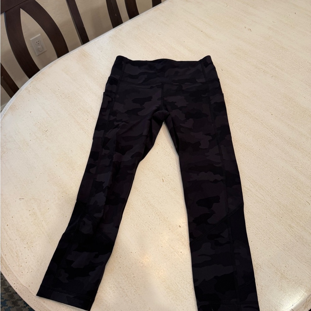 lululemon athletica wonder train cano crop legging